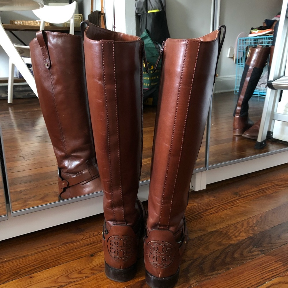 Tory Burch Derby Riding Boots - Picture 2 of 3